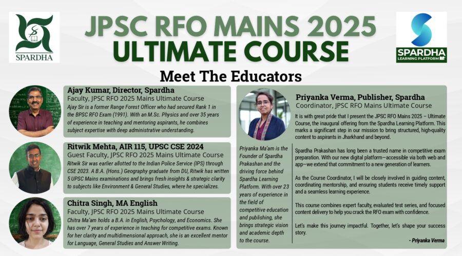 JPSC RFO Mains 2025