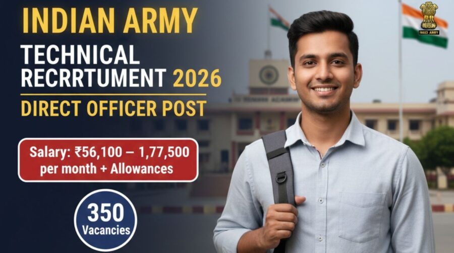 Indian Army SSC Tech Men Recruitment 2026