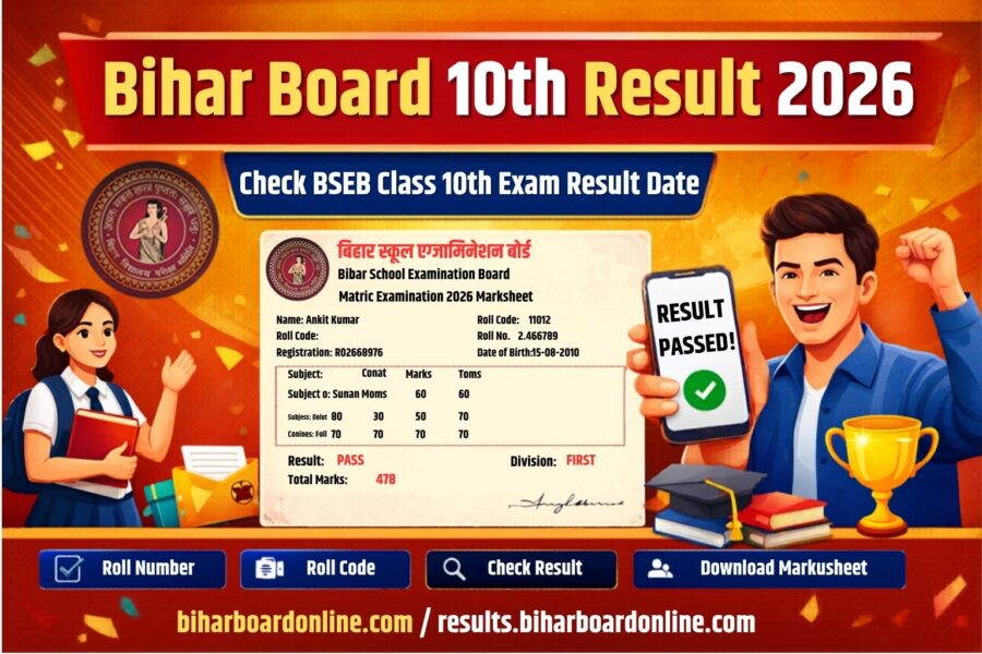 Bihar Board 10th Result 2026